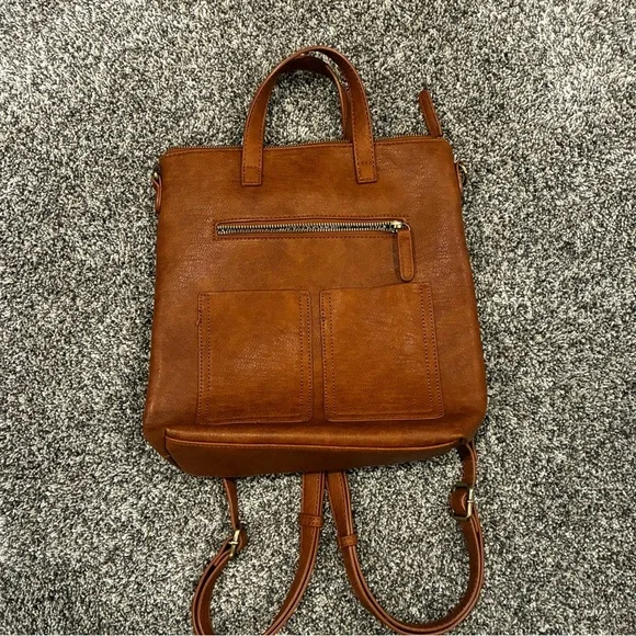 Antik Kraft Brown Backpack - Picture 1 of 4